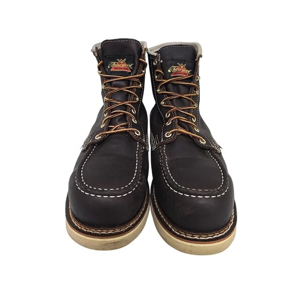 Thorogood Men's 6" Steel Toe WP Wedge Sole Work Boot USA 804-3600 Briar 10.5D - Picture 6 of 7